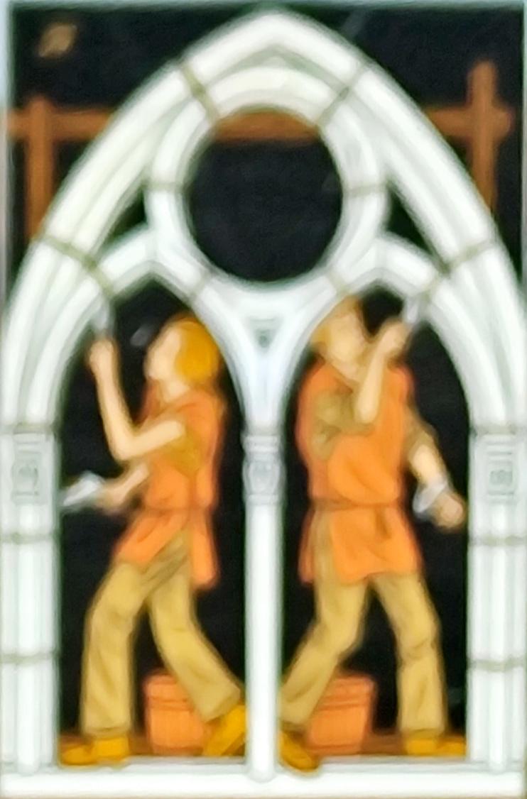 Photo du panneau : Guédelon